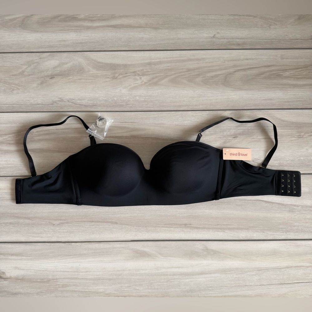 Thirdlove Bra with Underwire Black Size 36F NWT